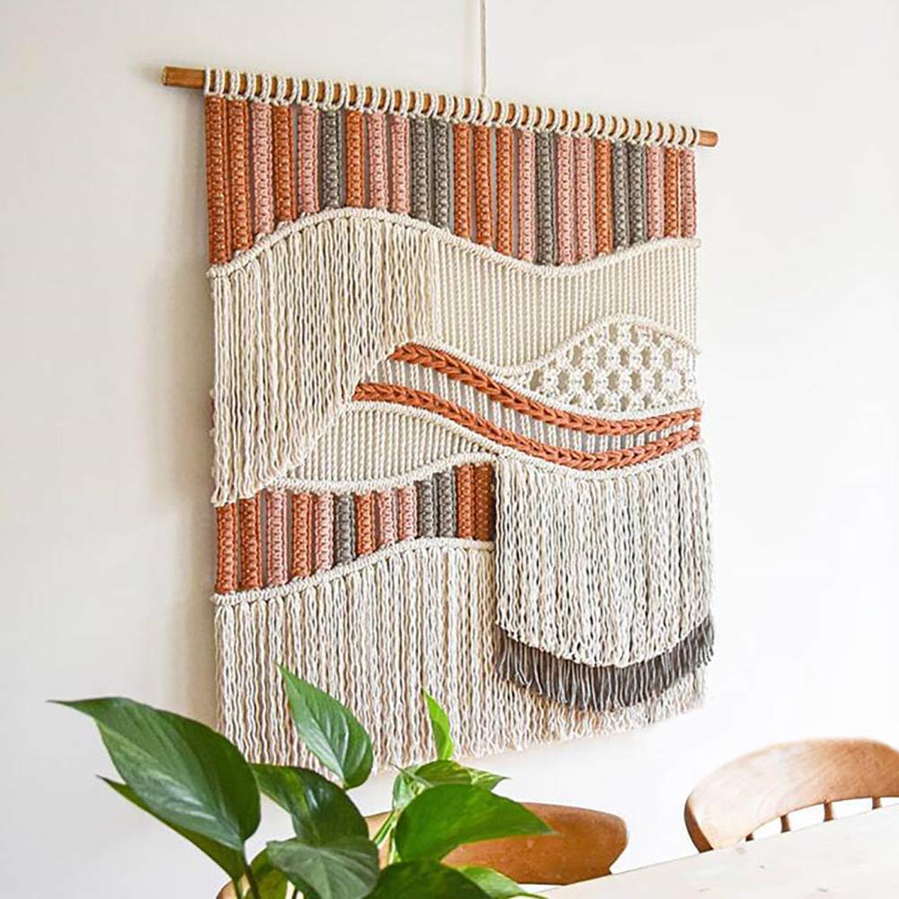 Amazon.com: zenggp Large Woven Macrame Wall Hanging Cotton